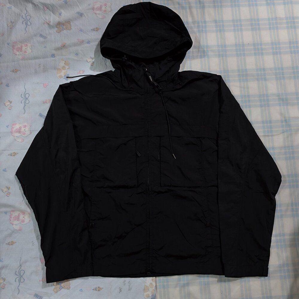 C.P. Company Black Hooded Jacket